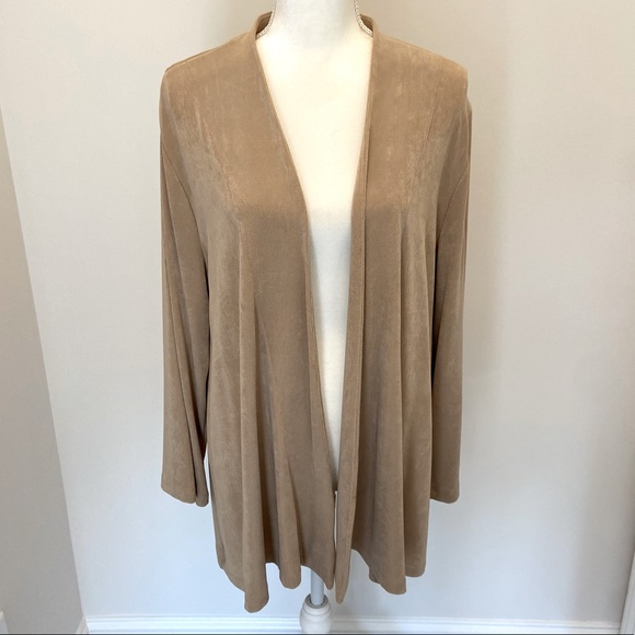 Chico's Jackets & Blazers - Chico’s Travelers Long Sleeve Draped Jacket